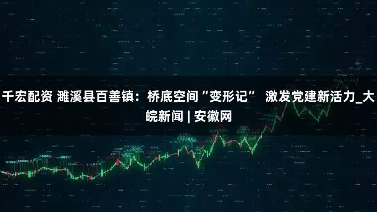 千宏配资 濉溪县百善镇：桥底空间“变形记”  激发党建新活力_大皖新闻 | 安徽网